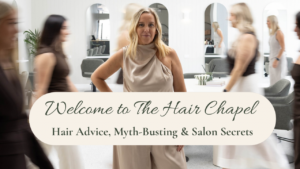 The Hair Chapel YouTube channel launch with professional hair advice from our Cleveland salon