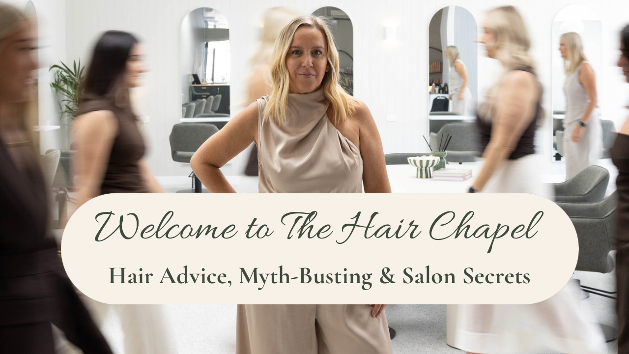 The Hair Chapel YouTube channel launch with professional hair advice from our Cleveland salon